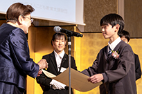 表彰式の様子